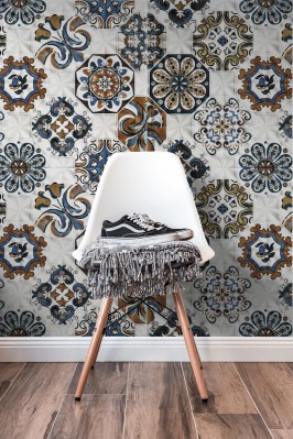 Tapeta Płytka z abstrakcyjnym wzorem