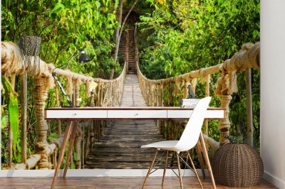 Fototapeta Most nad wąwozem