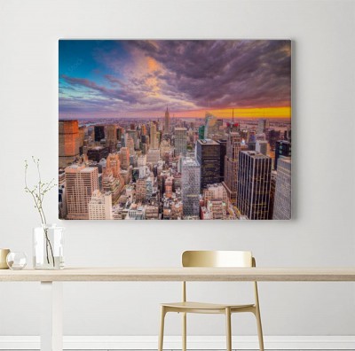 Obraz na płótnie Krajobraz Nowego Jorku z wieżowca