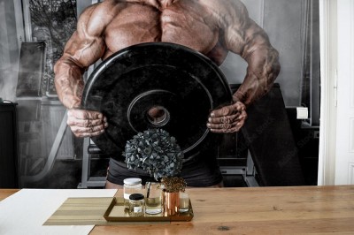 Fototapeta Kulturysta