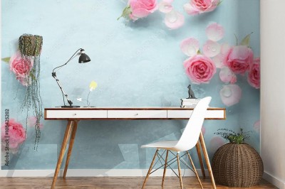 Fototapeta Róża w wodzie