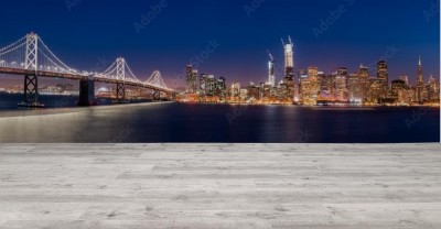 Fototapeta Nocna Panorama San Francisco