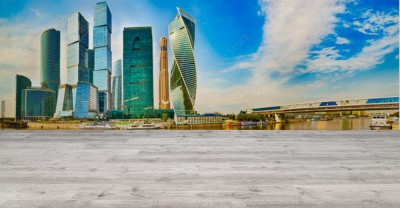 Fototapeta Panorama miasta Moskwa