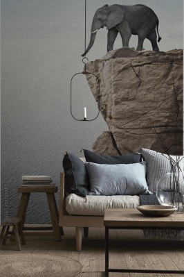 Fototapeta Słoń nad przepaścią