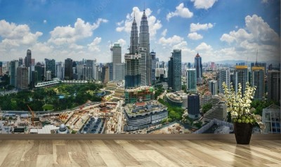 Fototapeta Panorama z widokiem na miasto