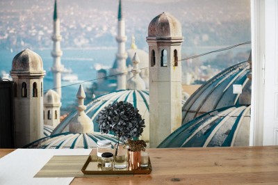 Fototapeta Piękny meczet Süleymaniye w Stambule