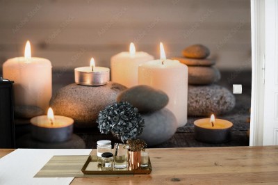 Fototapeta Kamienie spa