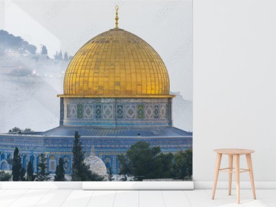 Fototapeta Kopuła na Skale na Starym Mieście w Jerozolimie