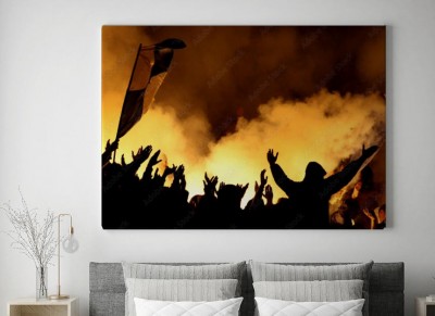 Obrazy do salonu dla kibiców piłki nożnej - Doping