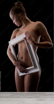 Fototapeta Akt ilustrujący koncepcje erotyki poza ramowej