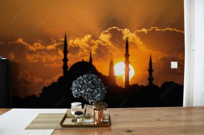 Fototapeta Meczet Sulejmana Wspaniałego w Stambule