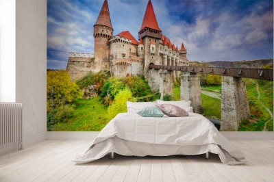 Fototapeta Zamek Corvin - Hunedoara, Transylwania, Rumunia