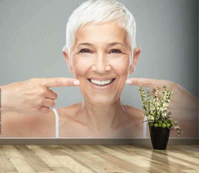 Fototapeta Opieka dentystyczna seniorów