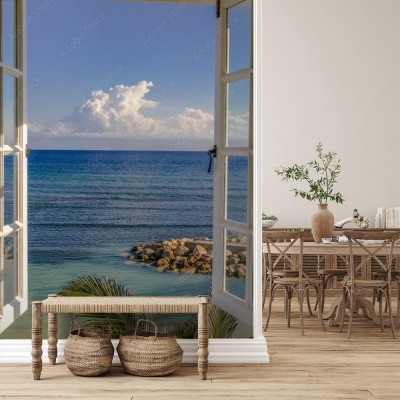 Fototapeta pokój z widokiem na Jamajkę