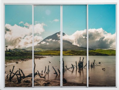 Naklejka na szafę Wyspa Pico