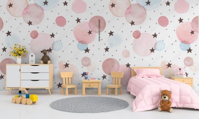 Fototapeta dla dziewczynki w pastelowych barwach