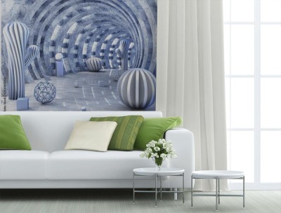 Fototapeta Piłki w tunelu