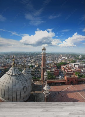 Fototapeta Indie - Meczet Jama Masjid w Delhi