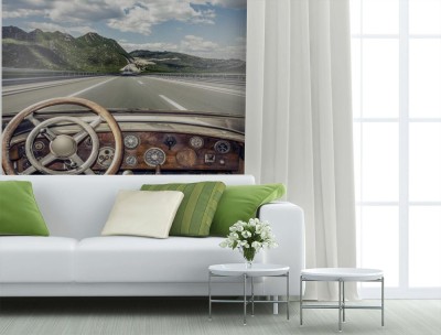 Fototapeta Samochód na drodze