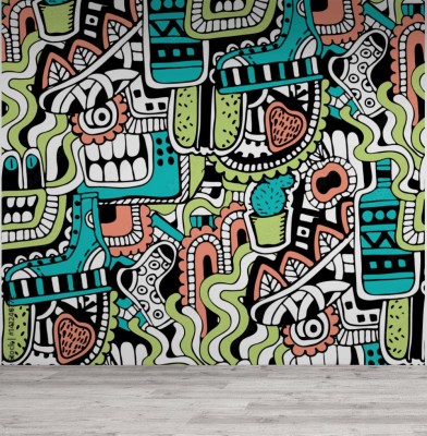 Fototapeta Tekstura graffiti