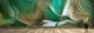 Fototapeta W zielonym świetle