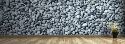 Fototapeta Tło z wielu kamieni w panoramie