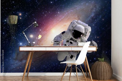 Fototapeta Astronauta w galaktyce