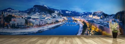 Fototapeta Miasto Salzburg - Panorama