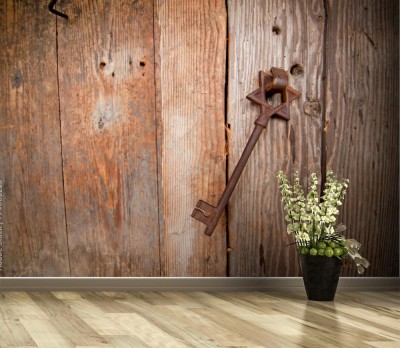 Fototapeta Zardzewiały stary klucz z synagogi