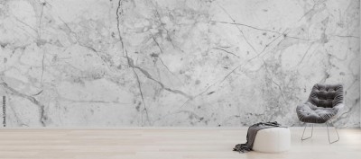 Fototapeta Biały Krakingowy marmur