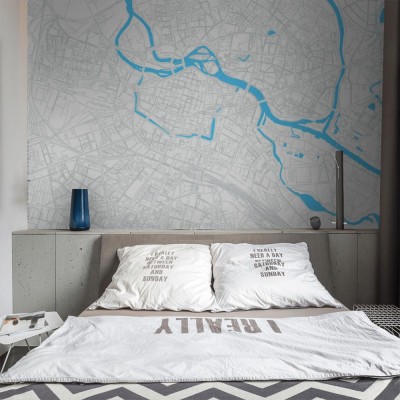 Fototapeta Mapa Wrocławia