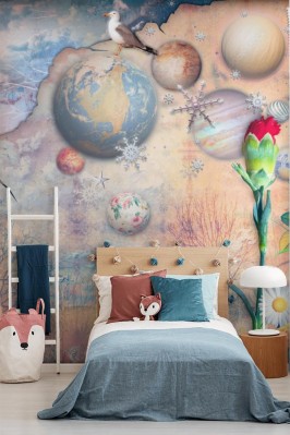 Fototapeta Dolina marzeń z serii kolorowych kwiatów