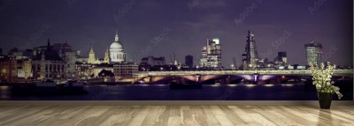 Fototapeta Miasto Londyn w nocy