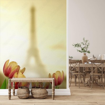 Fototapeta tulipany w Paryżu