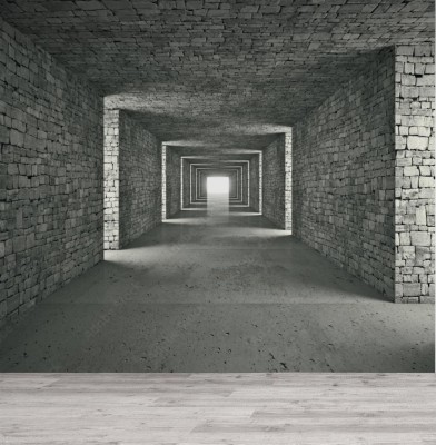 Fototapeta tunel abstrakcyjny
