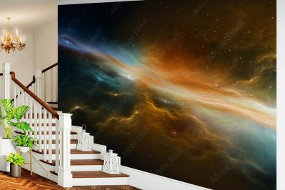 Fototapeta Kosmiczna przestrzeń