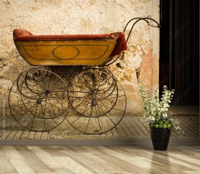 Fototapeta Stary wózek
