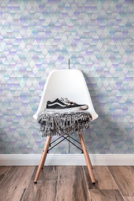 Tapeta Jednolity wzór w odcieniach jasnego szarego diamentu