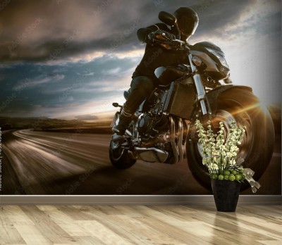 Fototapeta Szybki motocykl
