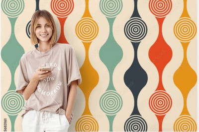 Tapeta Nostalgia w stylu retro