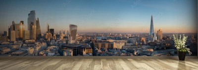 Fototapeta Błękitne niebo nad Londynem