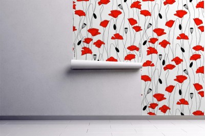 Fototapeta seamless flowers