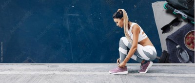 Fototapeta Trening fitness