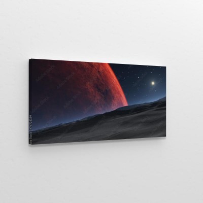 Obrazy do salonu Mars - czerwona planeta