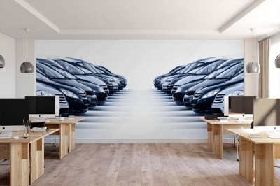 Fototapeta do warsztatu lub salonu samochodowego