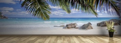 Fototapeta Panorama krajobrazowa z plażą