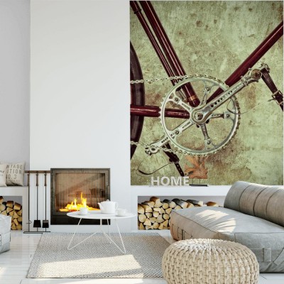 Fototapeta Retro - wizerunek starego roweru