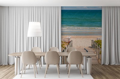 Fototapeta Zejście na plażę