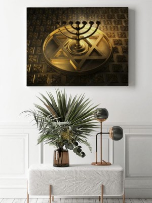 Obraz na płótnie Menora