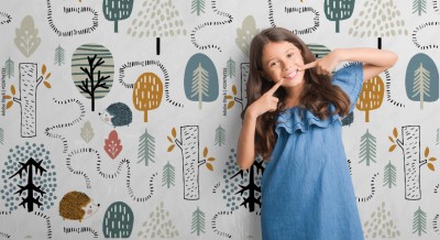 Fototapeta ścienna dla dzieci w stylu skandynawskim